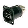 USB-Adapter Reversibler, zwart